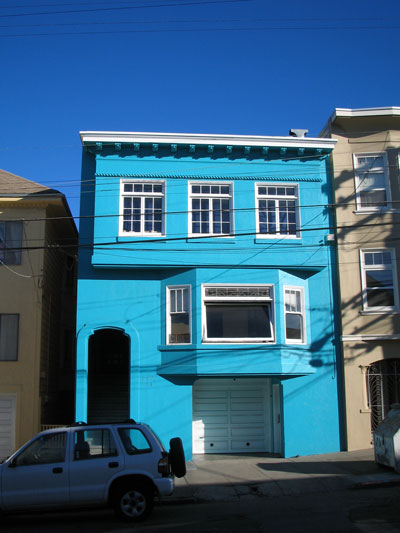 A Blue House