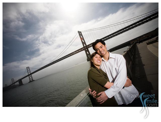 Jennifer and Adrian's Engagement Portraits at San Francisco's Embacadero