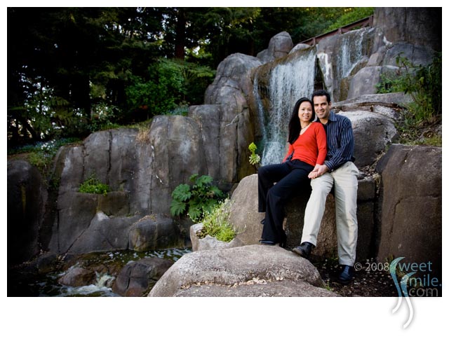 Michelle and Alfio\'s Engagement Portraits in San Francisco\'s Golden Gate Park